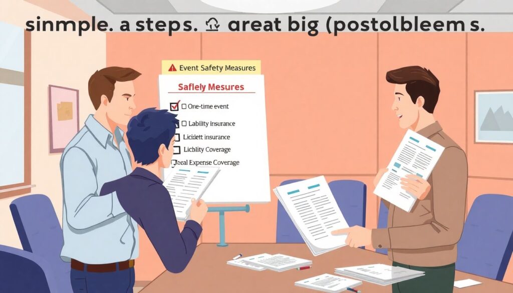 Страхование от последствий неудачного корпоратива. - иллюстрация