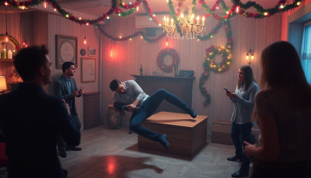 Страхование от последствий неудачного корпоратива. - иллюстрация