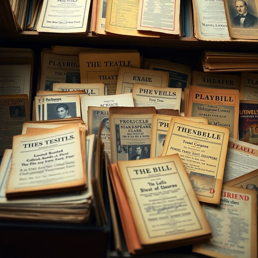 Как застрахоровать коллекцию театральных программок?