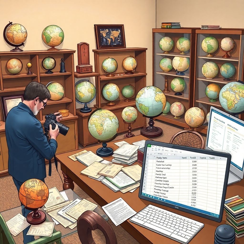 Как застраховать коллекцию глобусов: советы по оформлению страхового полиса Как застрахоровать коллекцию глобусов?