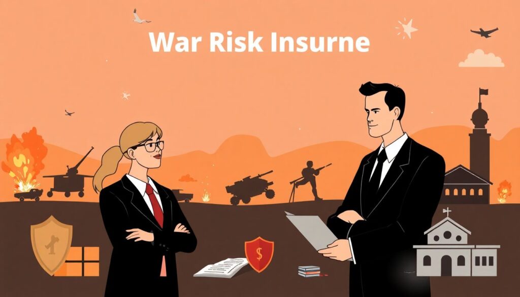 Как работает страхование от военных рисков? - иллюстрация