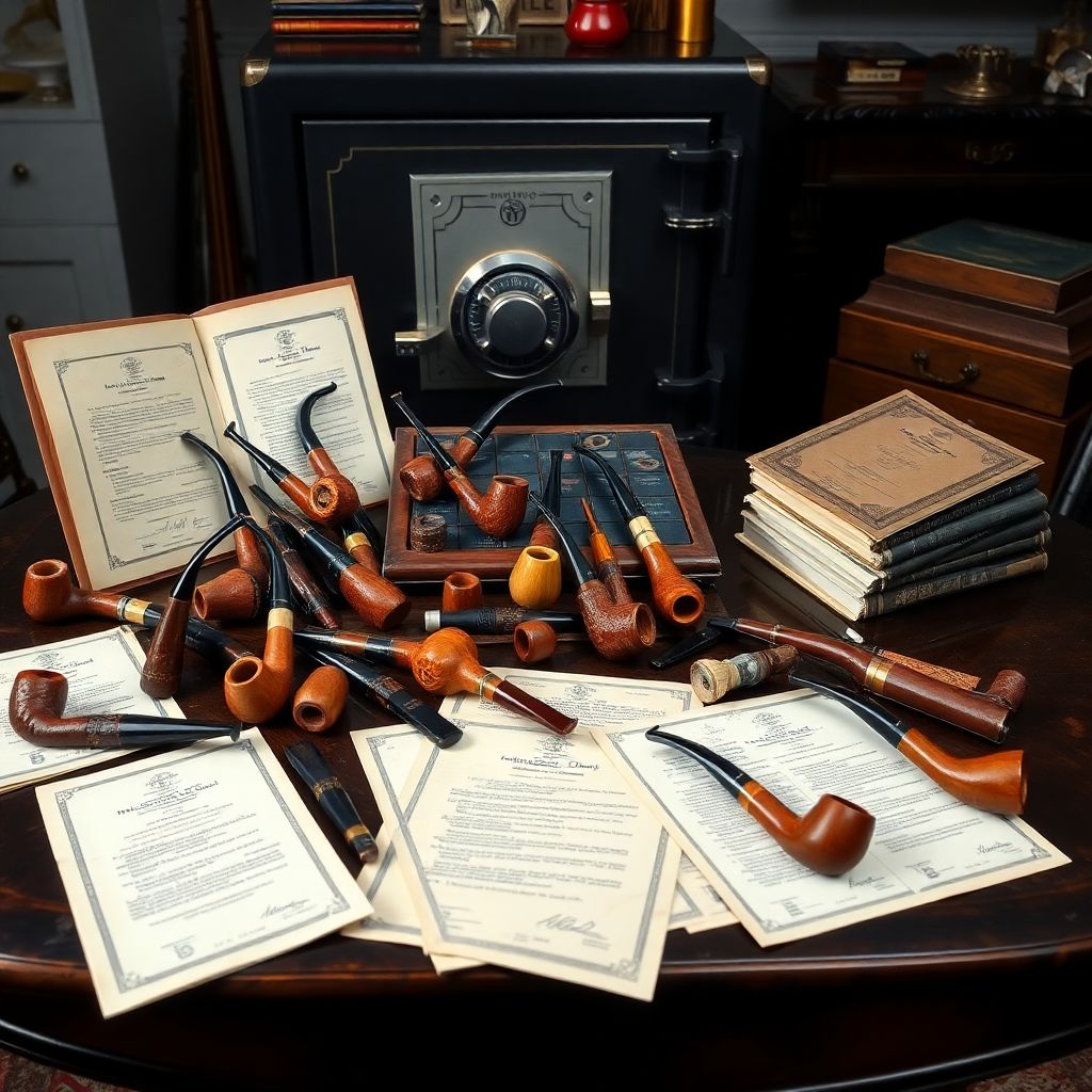 Как застрахоровать коллекцию курительных трубок?