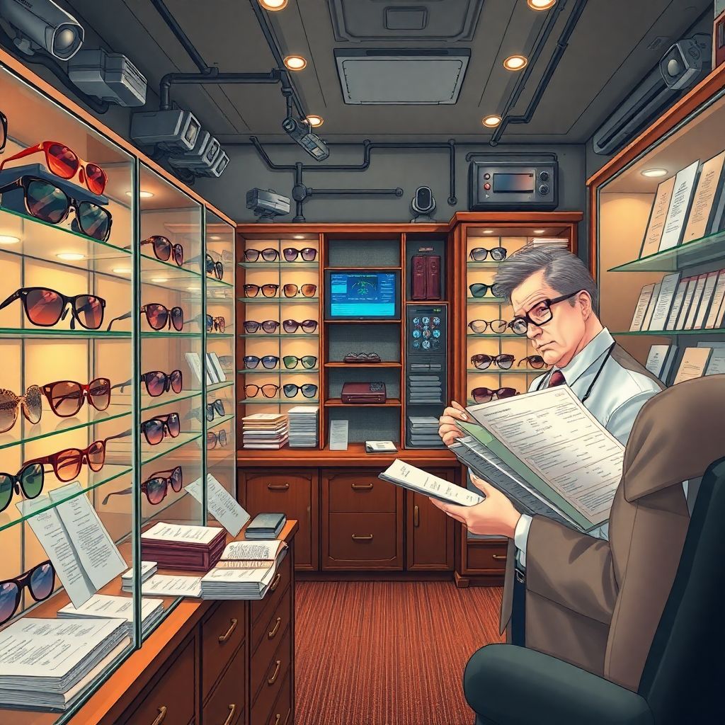 Как застрахоровать коллекцию очков?