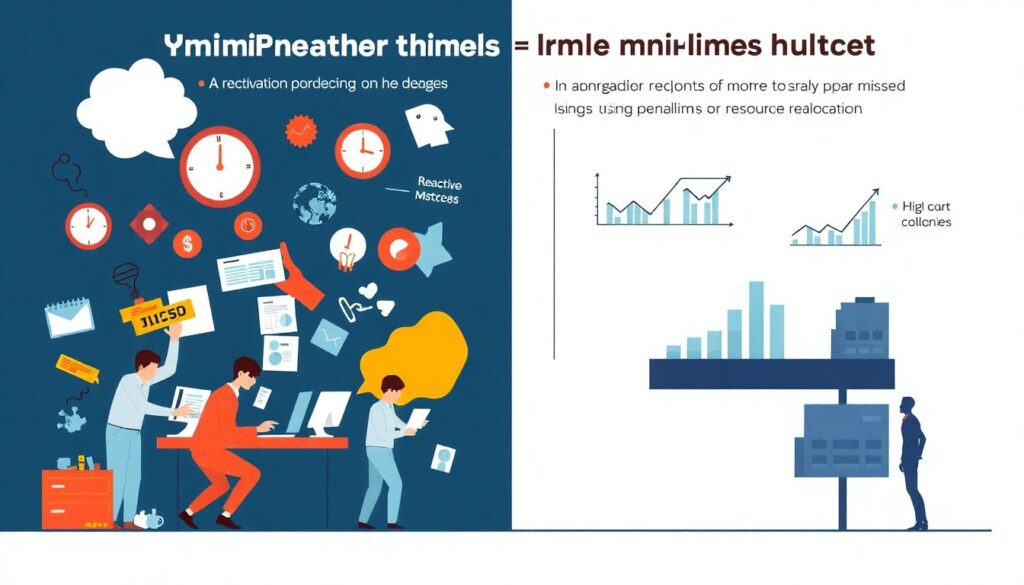 Страхование от нехватки времени. - иллюстрация