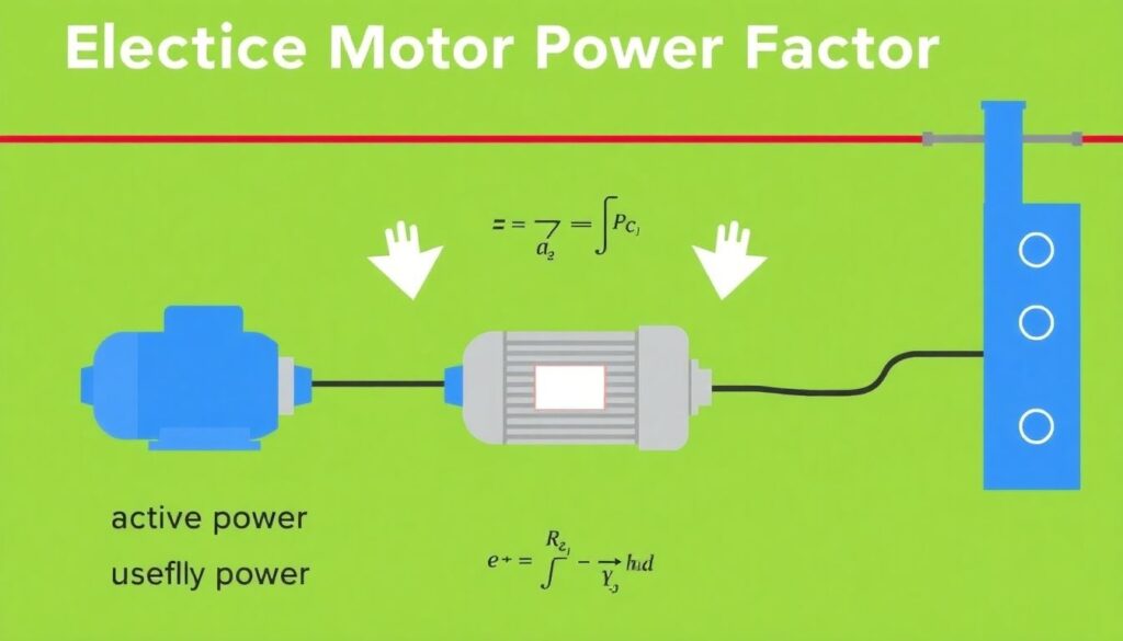 Что такое коэффициент мощности двигателя? - иллюстрация