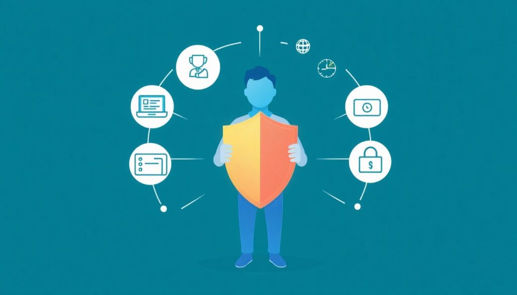 Страхование от бана в социальных сетях. - иллюстрация