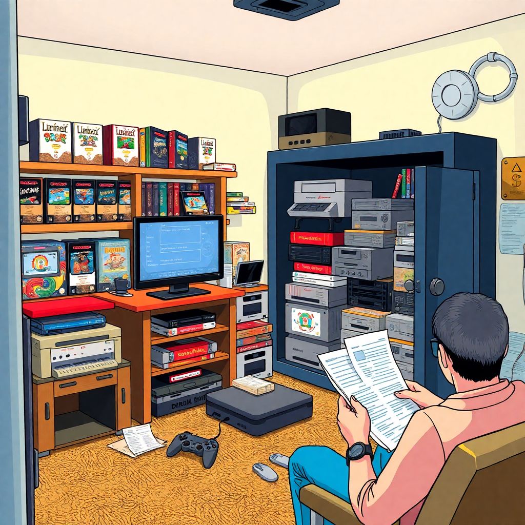 Как застрахоровать коллекцию видеоигр?