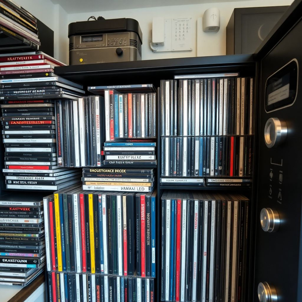 Как застрахоровать коллекцию компакт дисков?