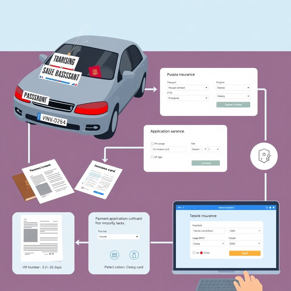 Как оформить транзитную страховку ОСАГО?