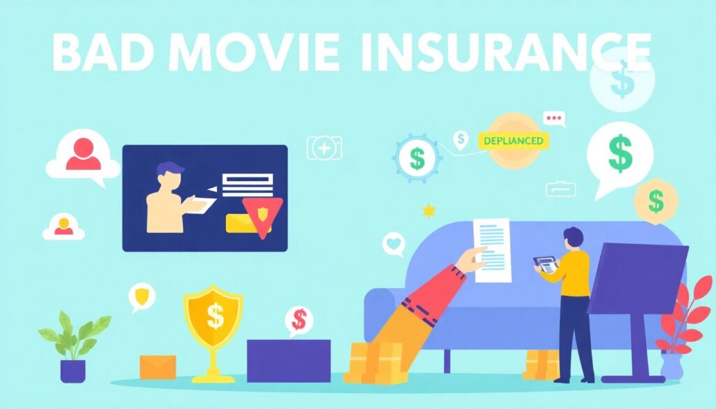 Страхование от плохих фильмов — как вернуть деньги за неудачный киносеанс Страхование от плохих фильмов. - иллюстрация