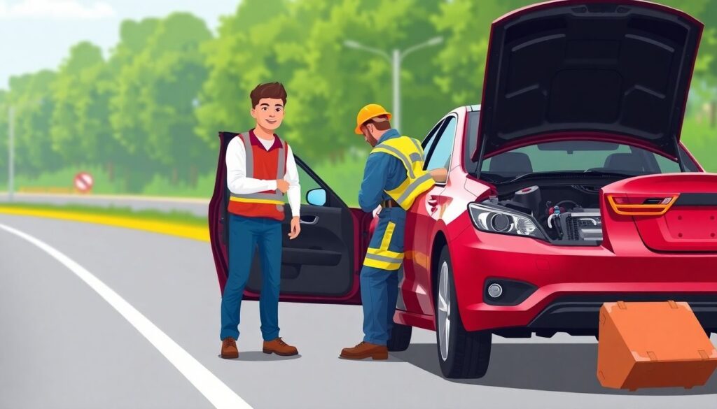 Что такое опция помощь на дороге в КАСКО? - иллюстрация