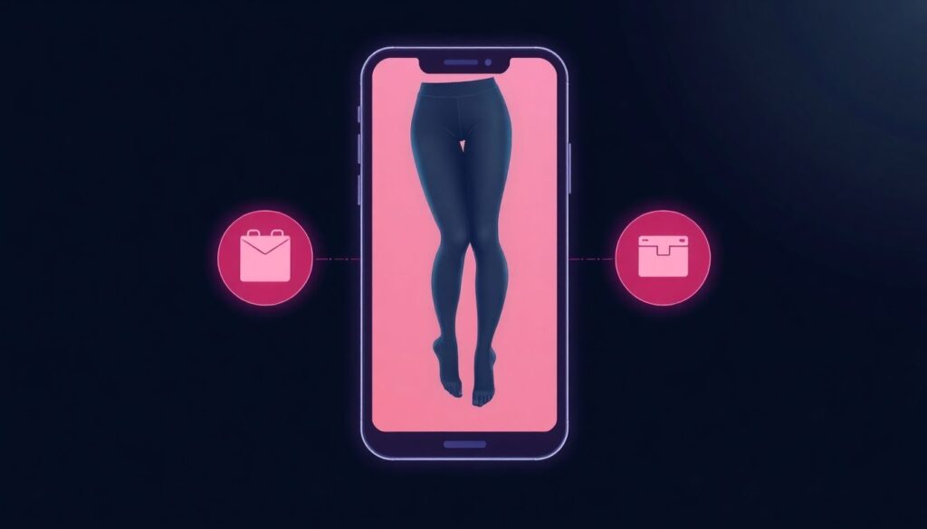 Страхование от стрелки на колготках. - иллюстрация