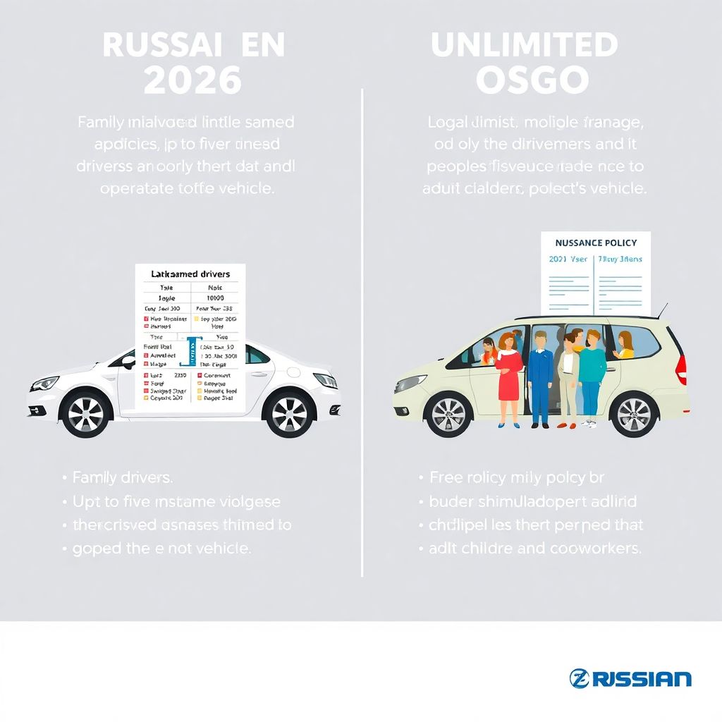 ОСАГО с ограниченным и неограниченным числом водителей — в чём разница Что такое ограниченное и неограниченное количество водителей в полисе ОСАГО?