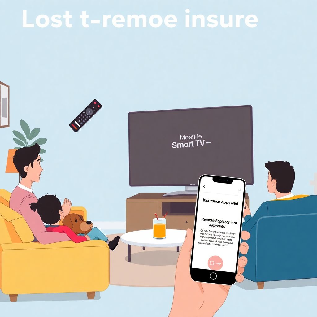 Страхование от потери пульта от телевизора.